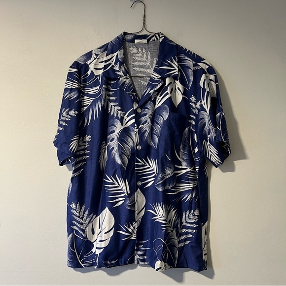 Vtg Hawaiian Short Sleeve Single Stich Shirt 2x Mens Made in Hawaii - Picture 1 of 4